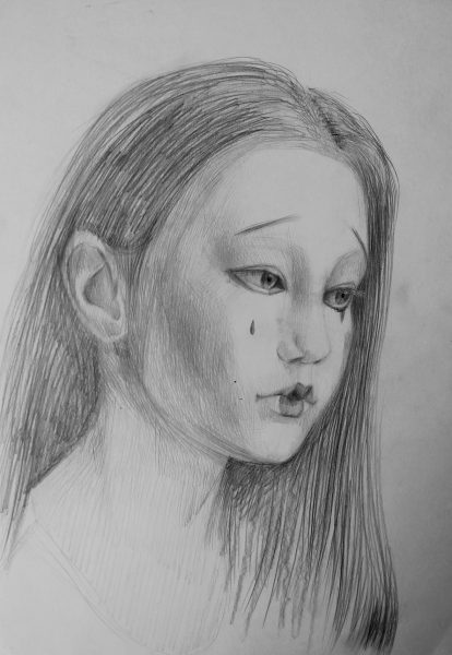 портрет_мима_карандашом
